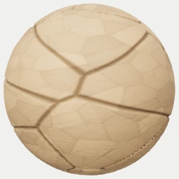 Argile Craquelée - Sphère 3D
