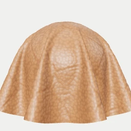 Vintage-Leder - 3D Kugel