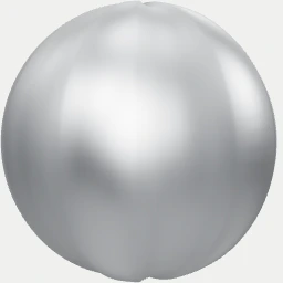 Metal Ondulado - Esfera 3D