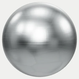 Chapa Galvanizada - Esfera 3D