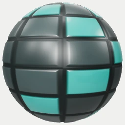 Greeble de Circuito - Esfera 3D
