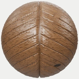 Nussbaum Chevron - 3D Kugel