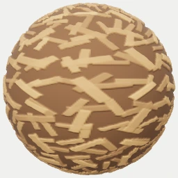 OSB-Platte - 3D Kugel